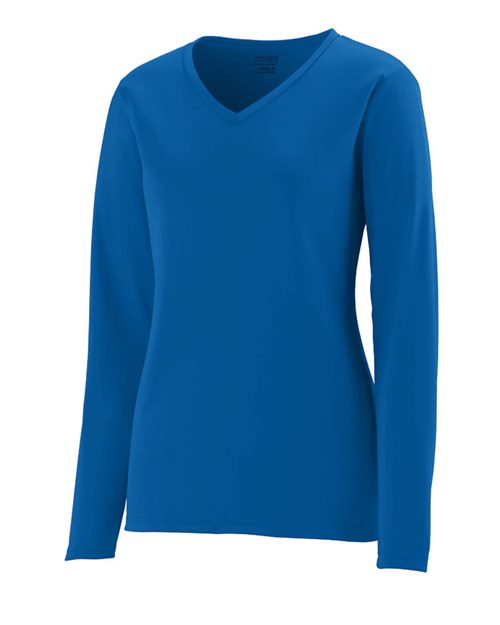 Augusta Sportswear Women's Nexgen Performance Long Sleeve V-Neck T-Shirt 1788