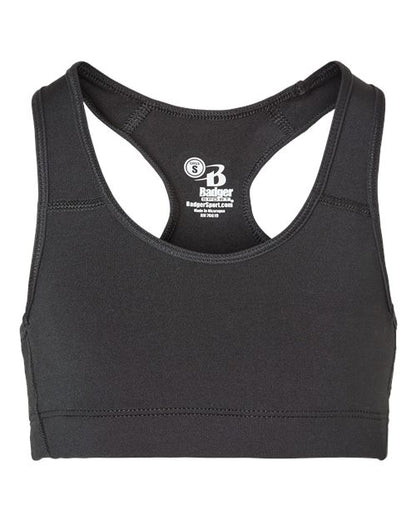 Badger Girls' B-Sport Bra Top 2636