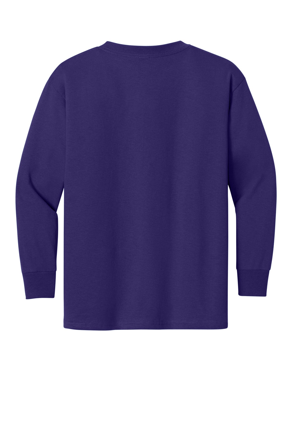 Gildan Youth Heavy Cotton 100% Cotton Long Sleeve T-Shirt. 5400B