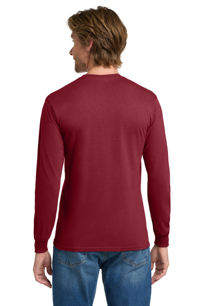 Gildan - Heavy Cotton 100% Cotton Long Sleeve T-Shirt.  5400