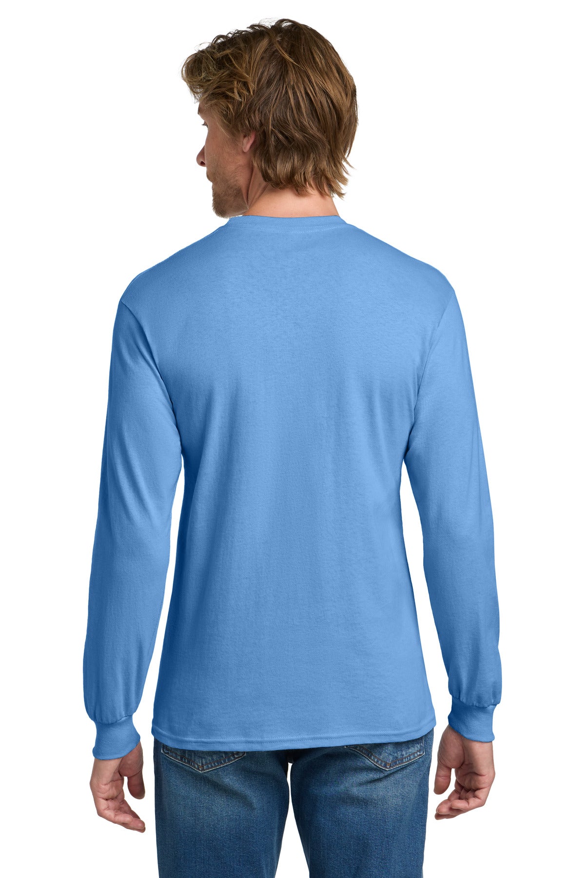 Gildan - Heavy Cotton 100% Cotton Long Sleeve T-Shirt.  5400