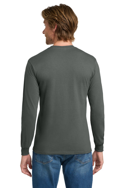 Gildan - Heavy Cotton 100% Cotton Long Sleeve T-Shirt.  5400