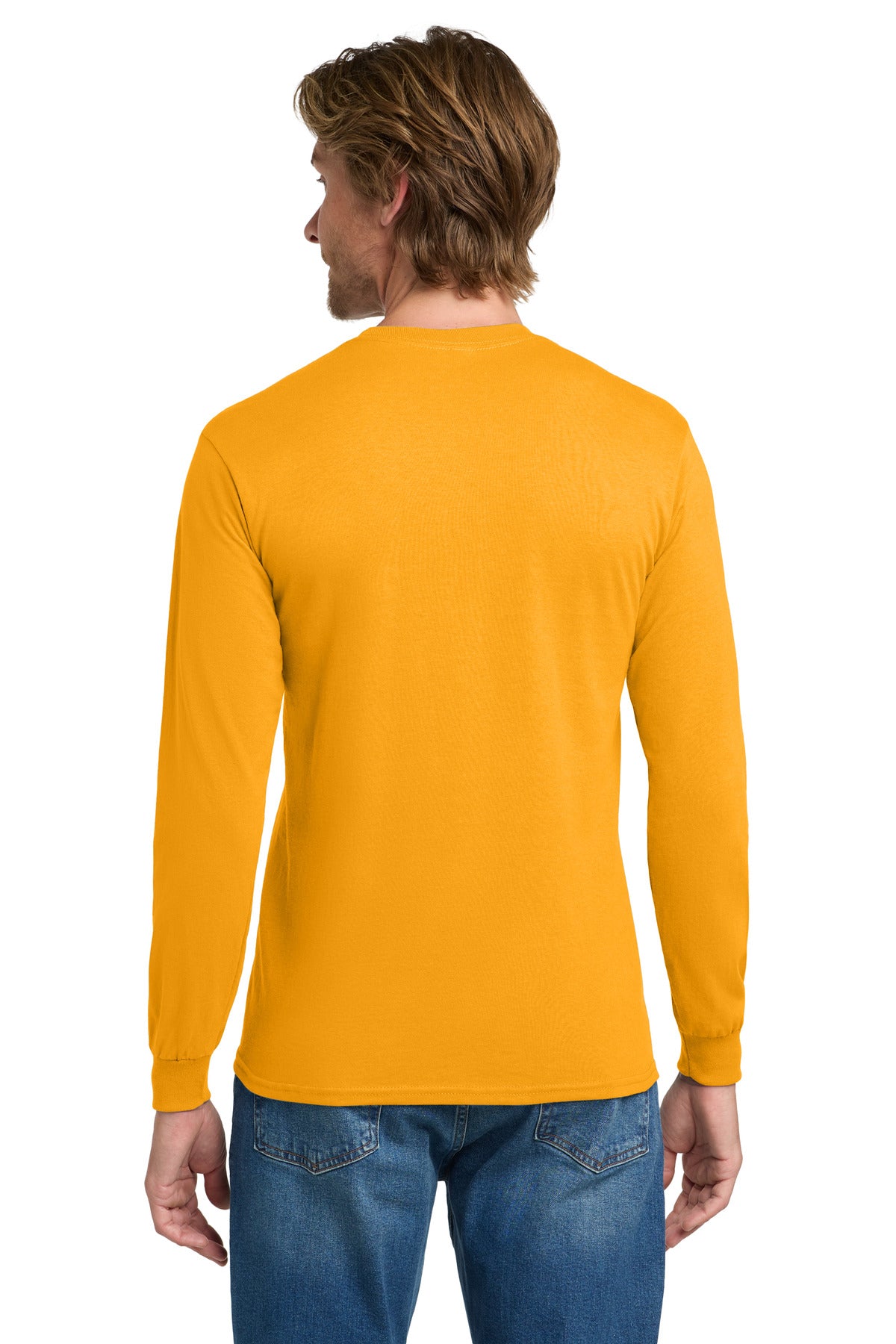 Gildan - Heavy Cotton 100% Cotton Long Sleeve T-Shirt.  5400