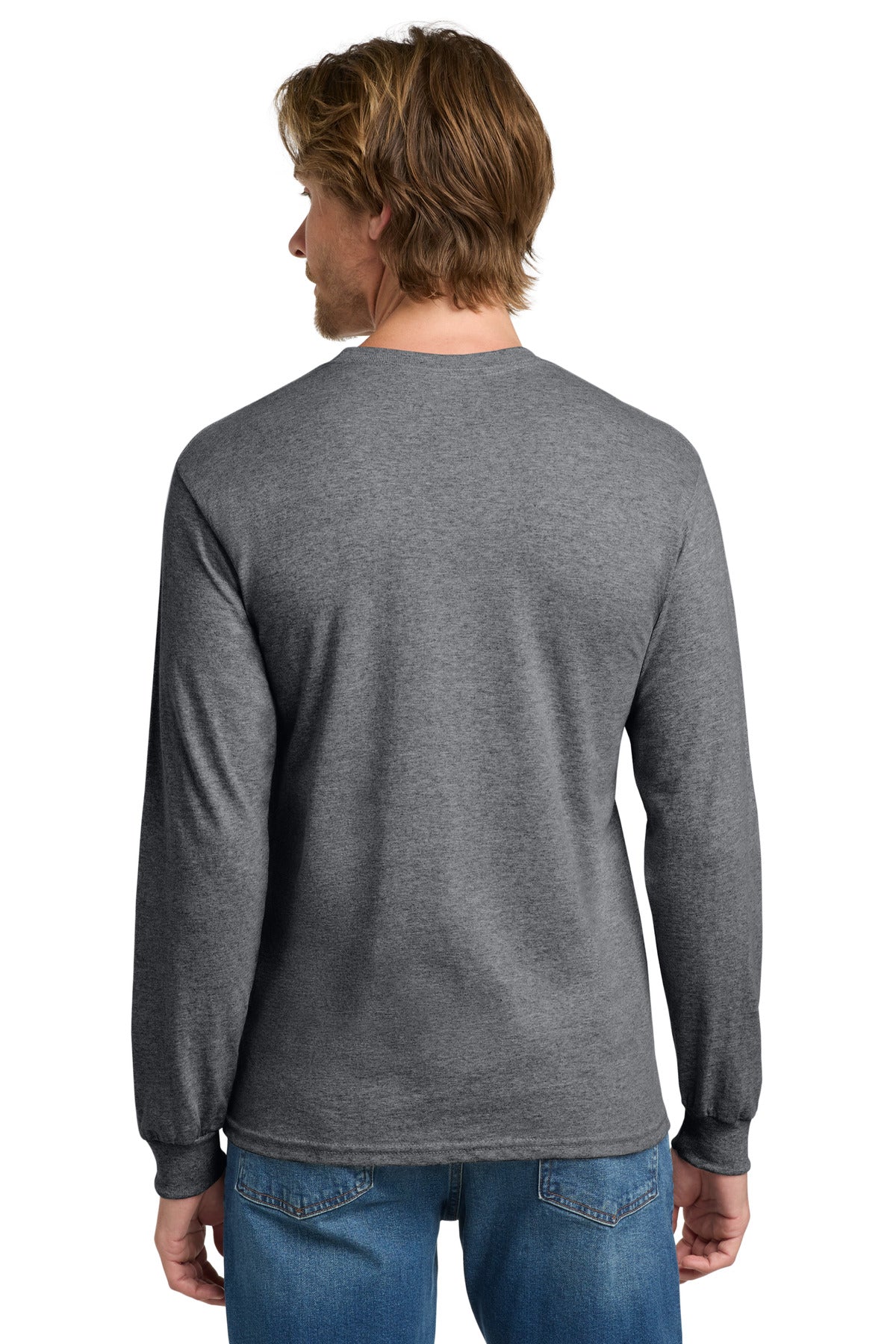 Gildan - Heavy Cotton 100% Cotton Long Sleeve T-Shirt.  5400