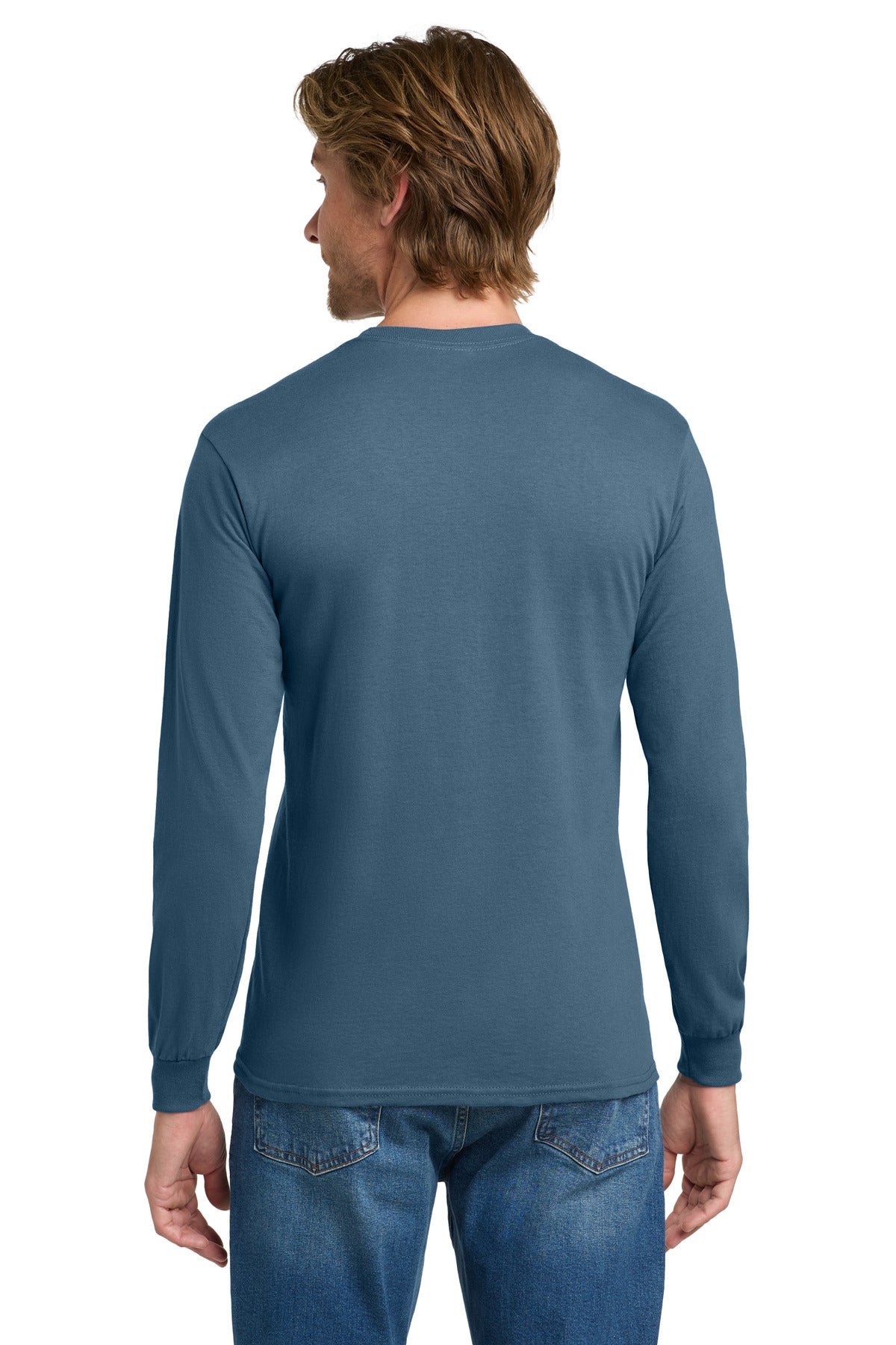 Gildan - Heavy Cotton 100% Cotton Long Sleeve T-Shirt.  5400