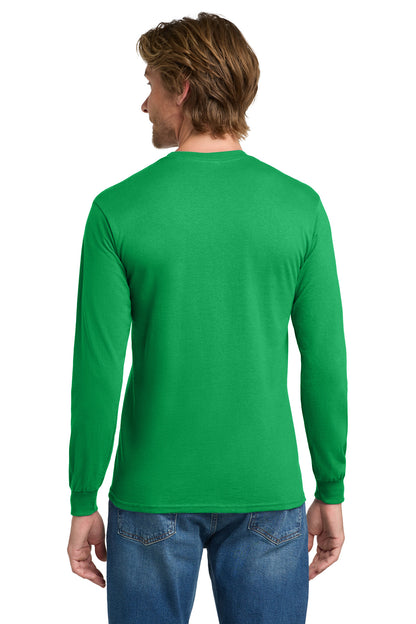 Gildan - Heavy Cotton 100% Cotton Long Sleeve T-Shirt.  5400