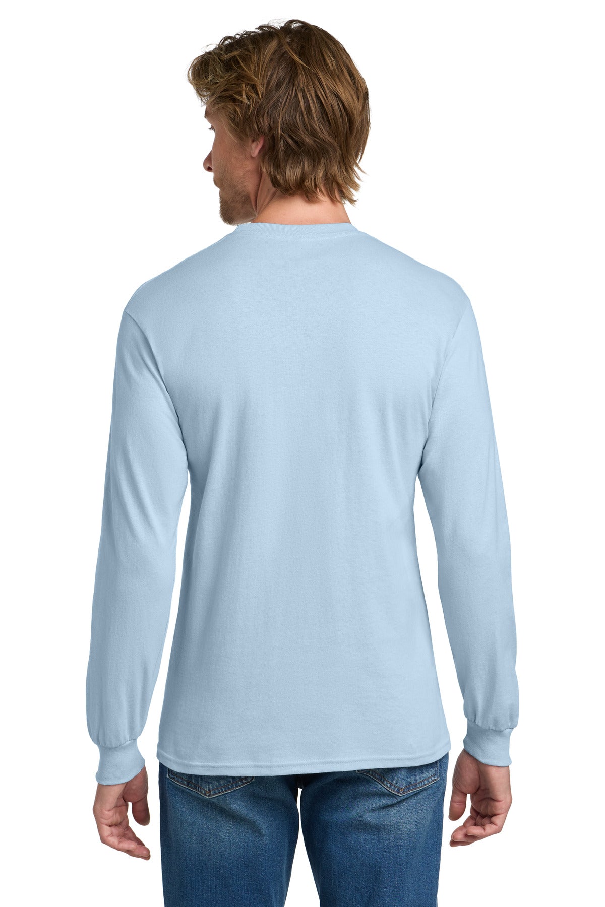Gildan - Heavy Cotton 100% Cotton Long Sleeve T-Shirt.  5400