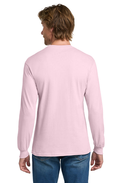 Gildan - Heavy Cotton 100% Cotton Long Sleeve T-Shirt.  5400