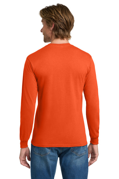 Gildan - Heavy Cotton 100% Cotton Long Sleeve T-Shirt.  5400
