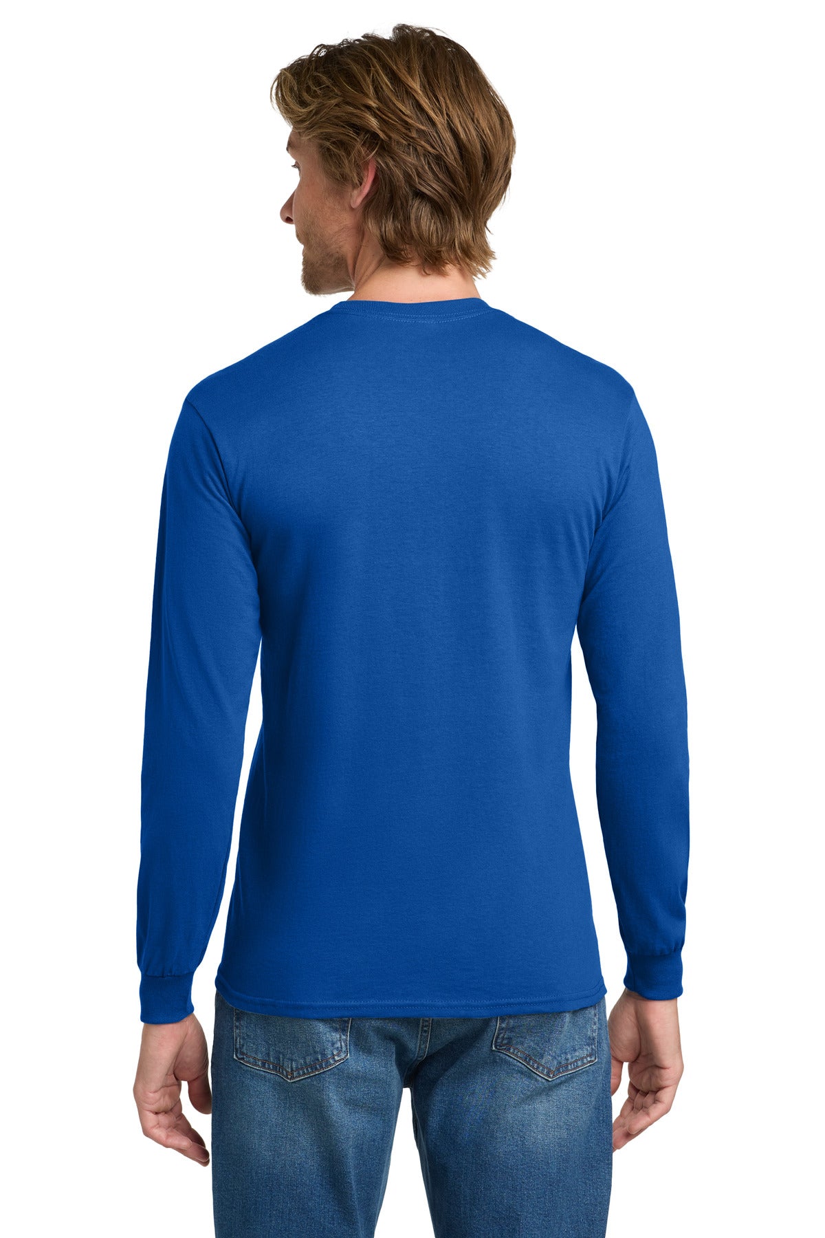 Gildan - Heavy Cotton 100% Cotton Long Sleeve T-Shirt.  5400