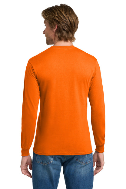 Gildan - Heavy Cotton 100% Cotton Long Sleeve T-Shirt.  5400