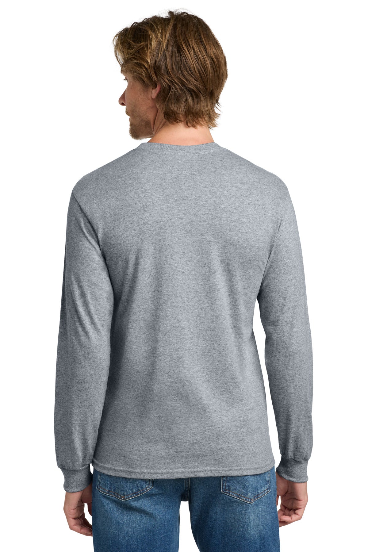 Gildan - Heavy Cotton 100% Cotton Long Sleeve T-Shirt.  5400