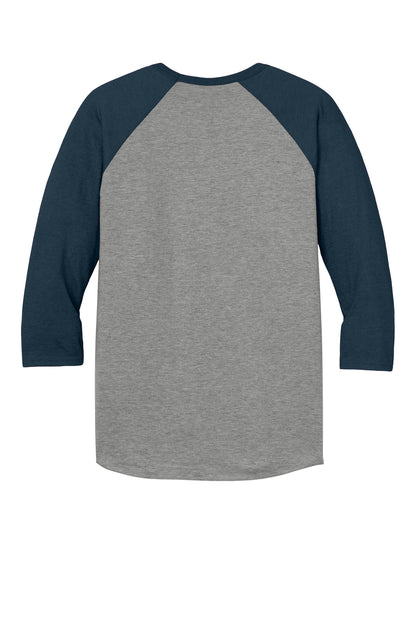 Jerzees Unisex Premium Blend Combed Ring Spun 3/4-Sleeve Raglan 560R