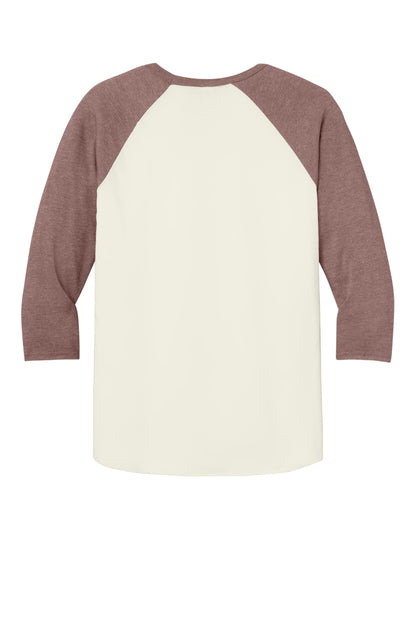 Jerzees Unisex Premium Blend Combed Ring Spun 3/4-Sleeve Raglan 560R