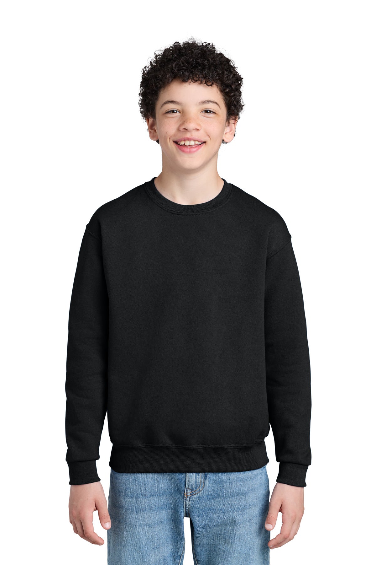 Jerzees - Youth NuBlend Crewneck Sweatshirt.  562B