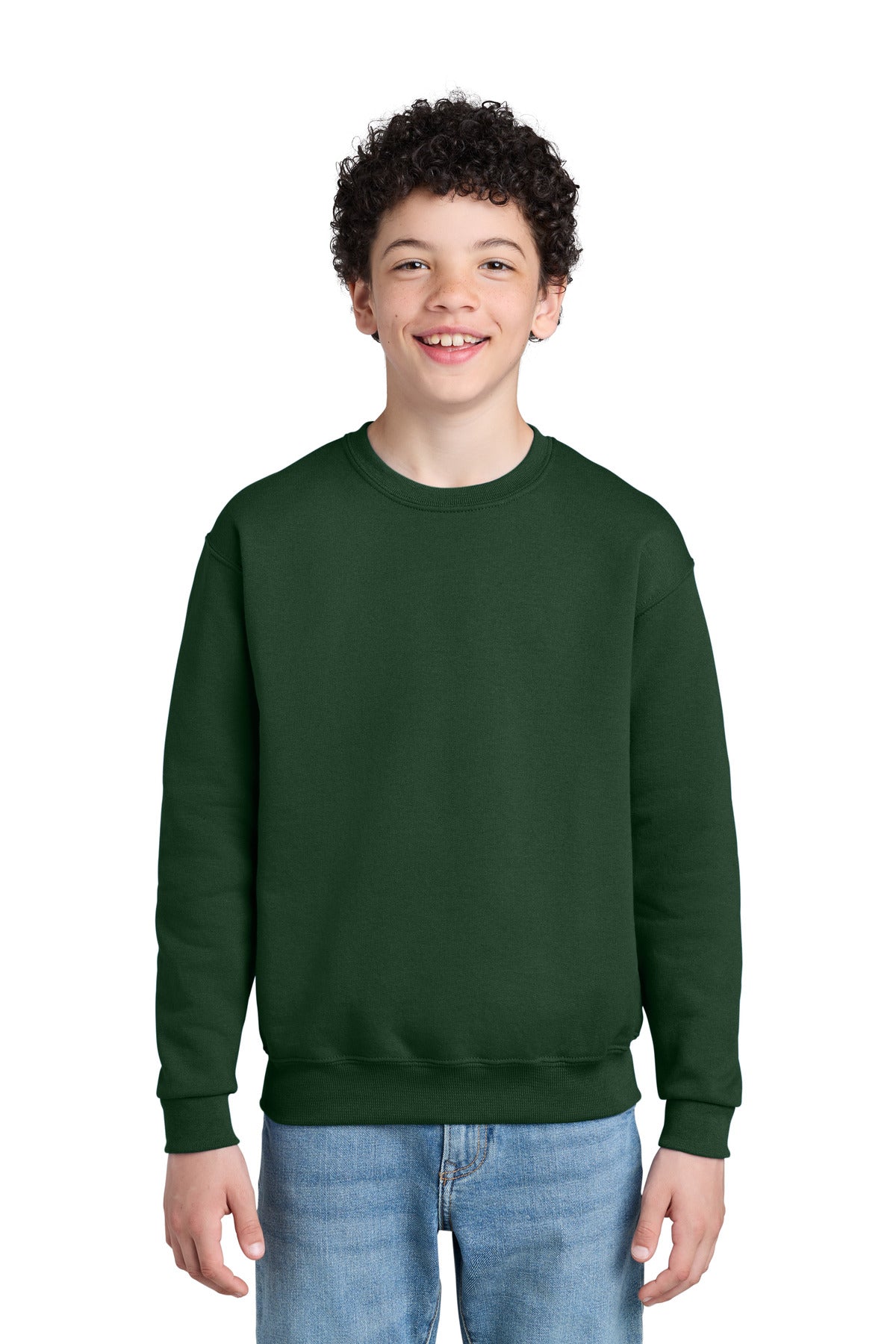 Jerzees - Youth NuBlend Crewneck Sweatshirt.  562B