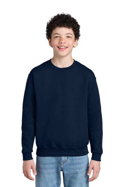 Jerzees - Youth NuBlend Crewneck Sweatshirt.  562B