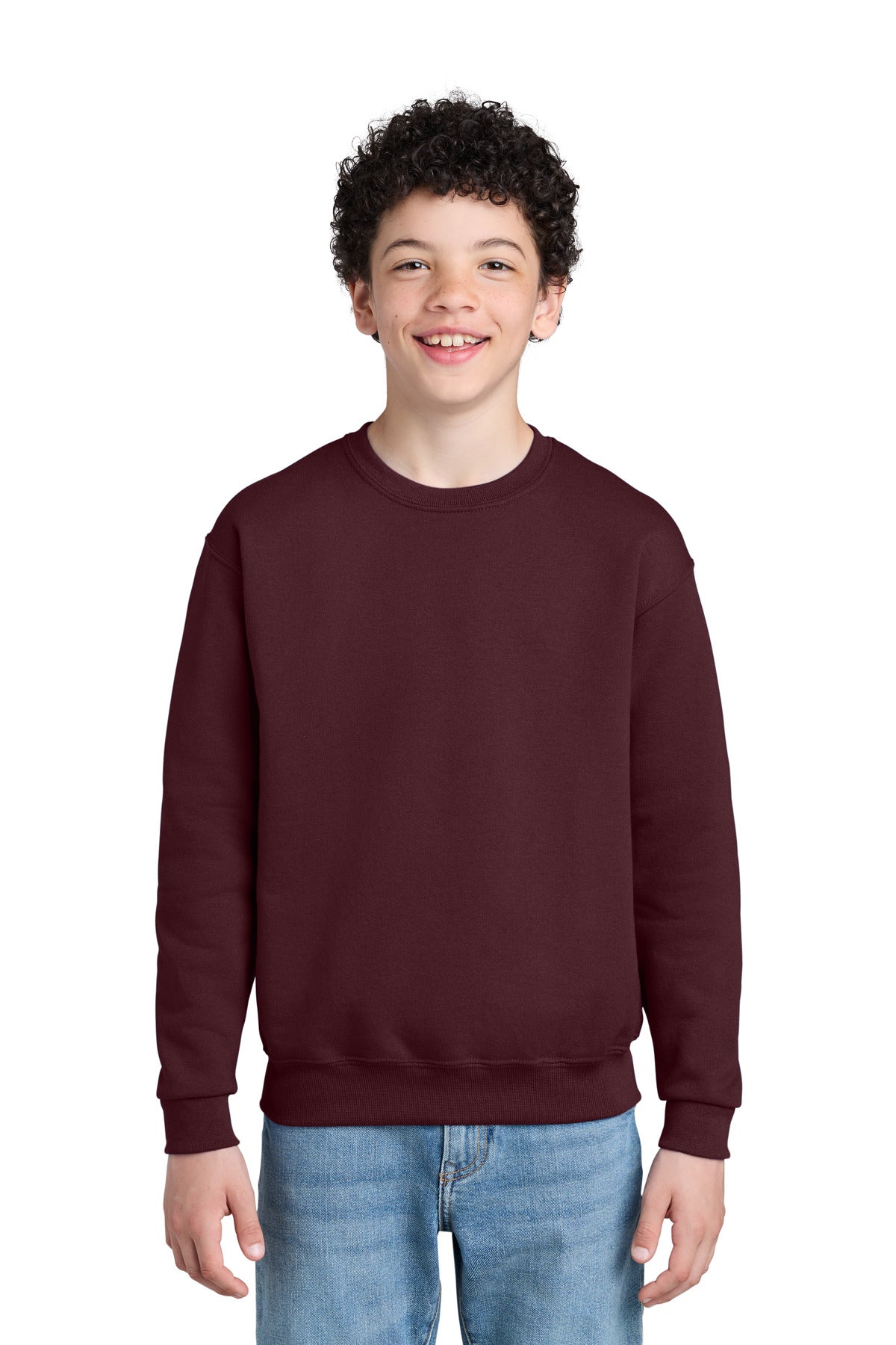 Jerzees - Youth NuBlend Crewneck Sweatshirt.  562B