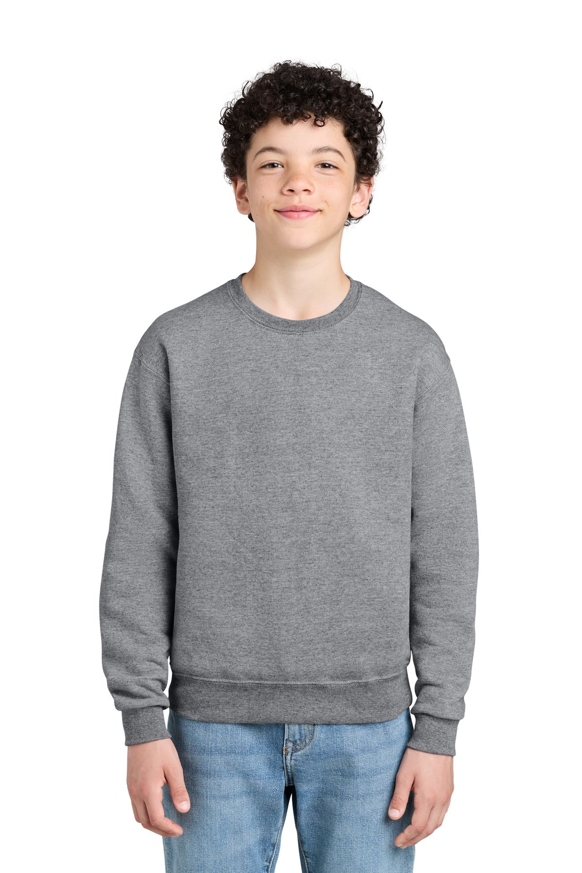 Jerzees - Youth NuBlend Crewneck Sweatshirt.  562B