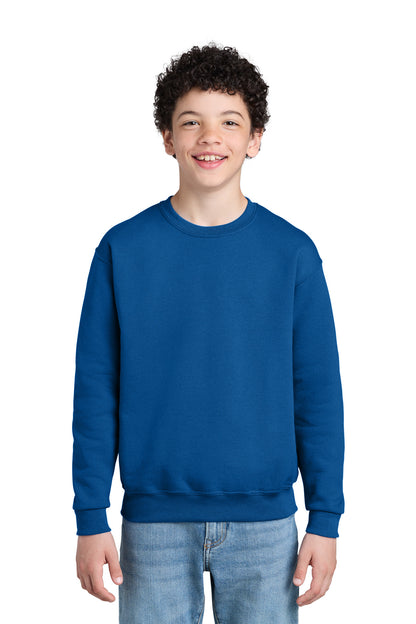 Jerzees - Youth NuBlend Crewneck Sweatshirt.  562B