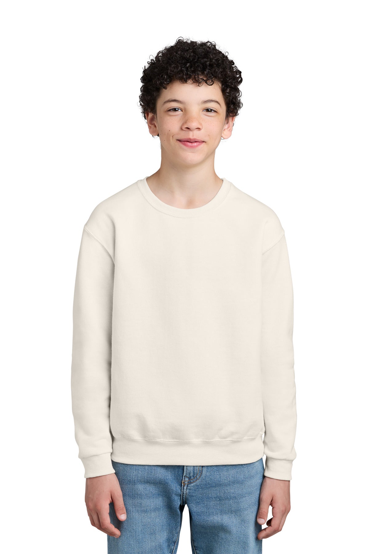 Jerzees - Youth NuBlend Crewneck Sweatshirt.  562B