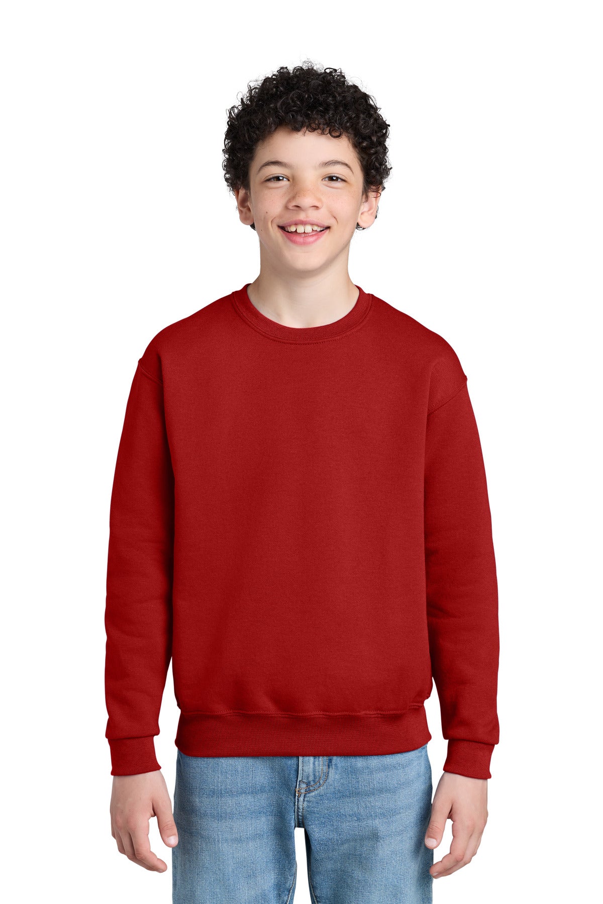 Jerzees - Youth NuBlend Crewneck Sweatshirt.  562B
