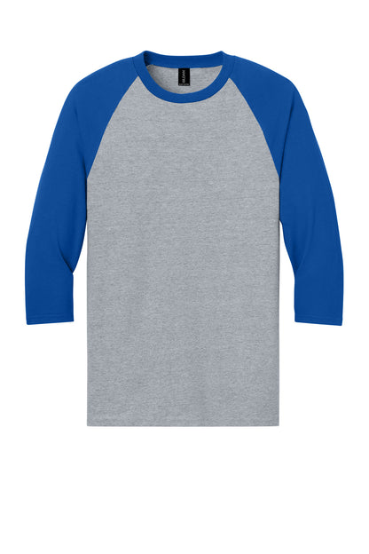 Gildan Heavy Cotton 3/4-Sleeve Raglan T-Shirt. 5700