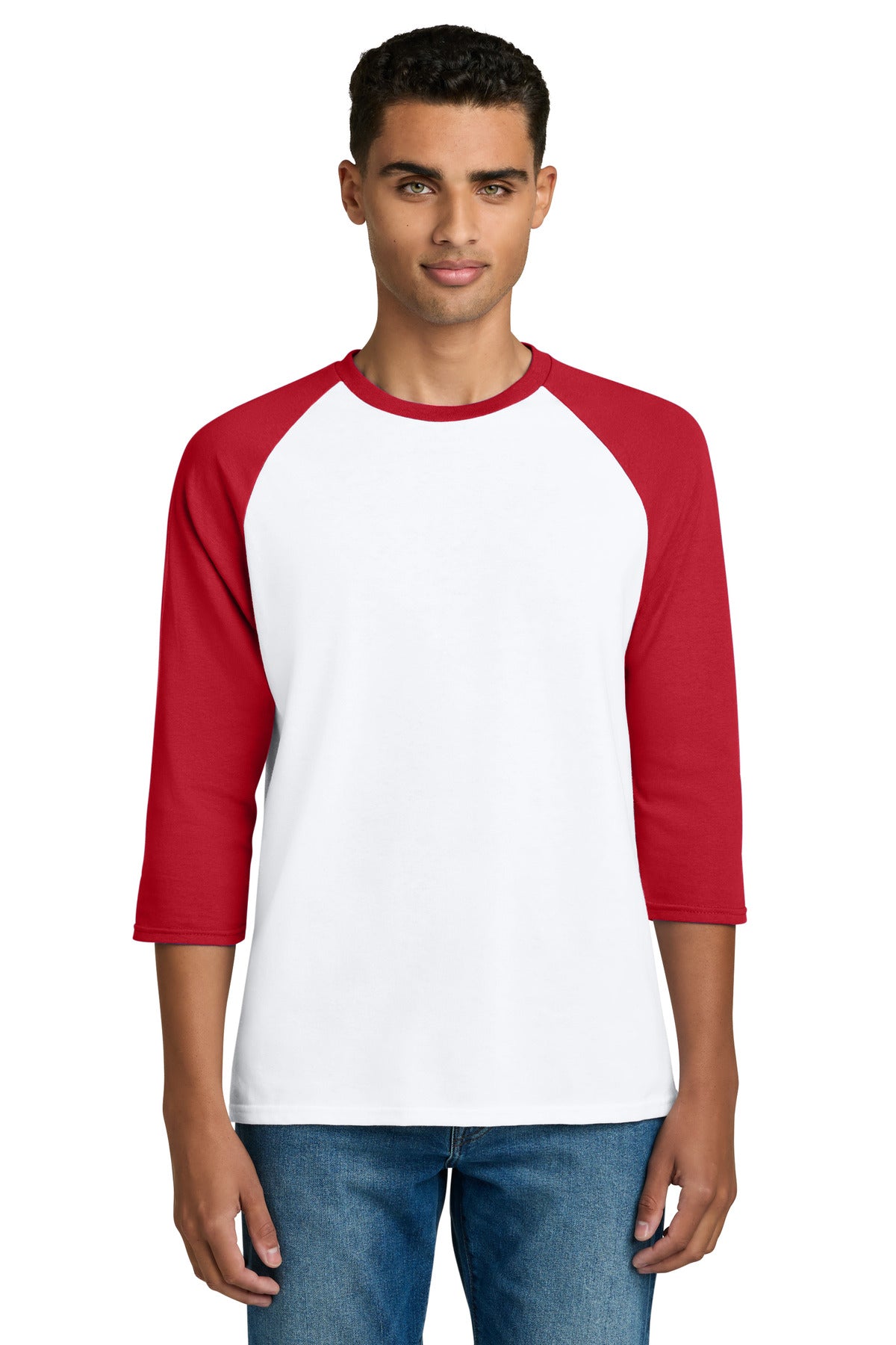 Gildan Heavy Cotton 3/4-Sleeve Raglan T-Shirt. 5700
