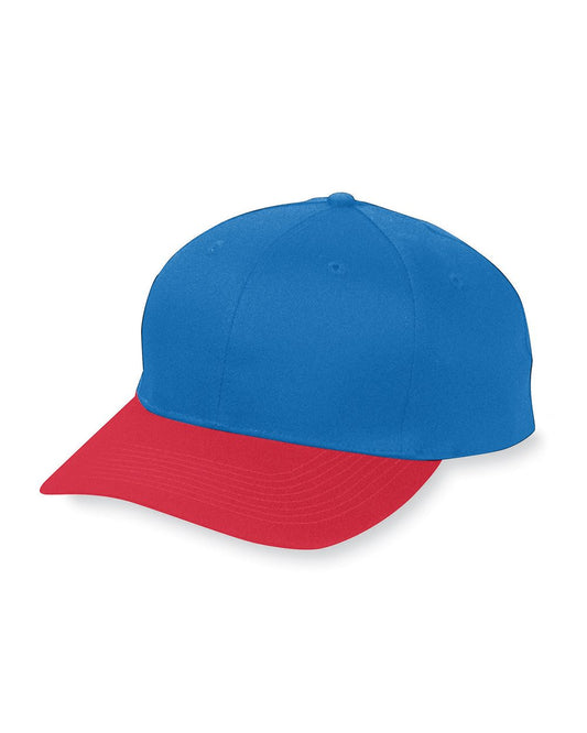 Augusta Sportswear Youth Six-Panel Cotton Twill Low-Profile Cap 6206