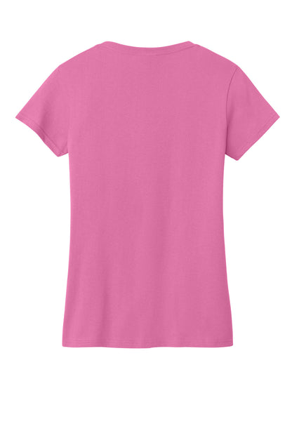Gildan Women's Heavy Cotton 100% Cotton V-Neck T-Shirt. 5V00L
