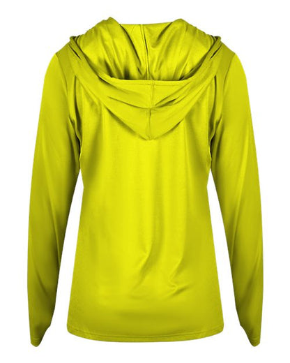 Badger Women's B-Core Long Sleeve Hooded T-Shirt 4165