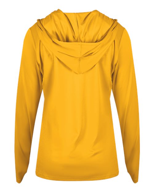 Badger Women's B-Core Hooded Long Sleeve T-Shirt 4165