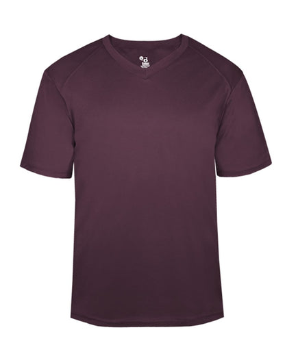 Badger Men's B-Core V-Neck T-Shirt 4124