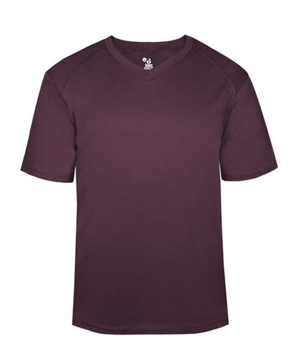 Badger Men's B-Core V-Neck T-Shirt 4124