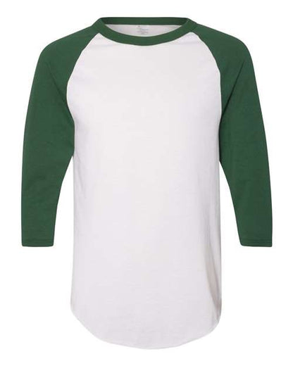 Augusta Sportswear Unisex Three-Quarter Raglan Sleeve Baseball Jersey T-Shirt 4420