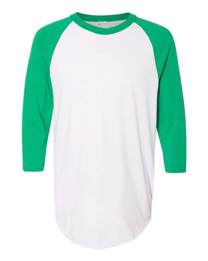 Augusta Sportswear Unisex Three-Quarter Raglan Sleeve Baseball Jersey T-Shirt 4420