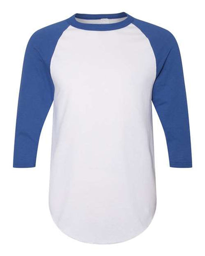Augusta Sportswear Unisex Three-Quarter Raglan Sleeve Baseball Jersey T-Shirt 4420