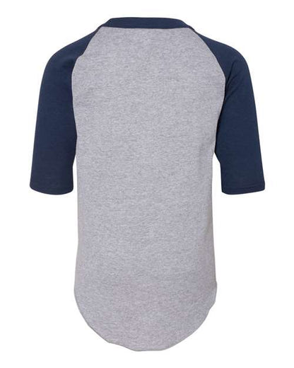 Augusta Sportswear Youth Three-Quarter Sleeve Baseball Jersey 4421