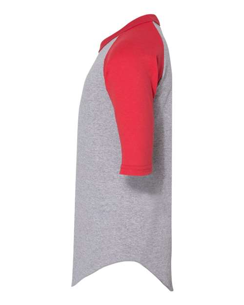 Augusta Sportswear Youth Three-Quarter Sleeve Baseball Jersey 4421