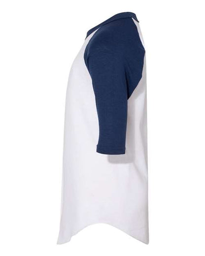 Augusta Sportswear Youth Three-Quarter Sleeve Baseball Jersey 4421