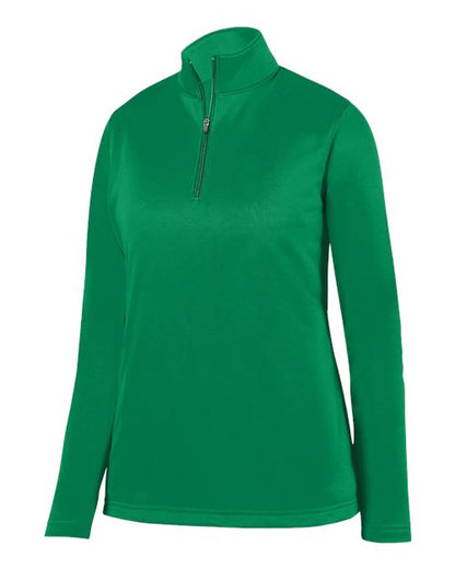 Augusta Sportswear Women's Wicking Fleece Quarter-Zip Pullover 5509