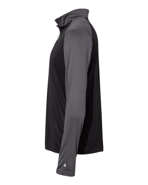 Badger Men's Ultimate SoftLock™ Sport Quarter-Zip Pullover 4006