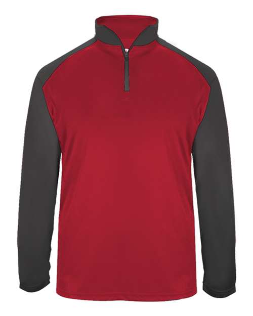 Badger Men's Ultimate SoftLock™ Sport Quarter-Zip Pullover 4006