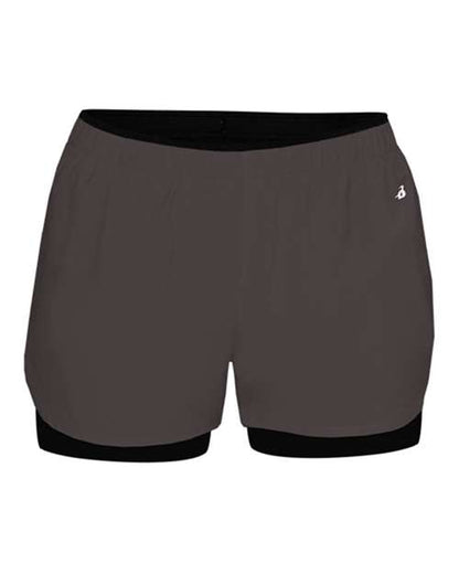 Badger Women's Double Up Shorts 6150