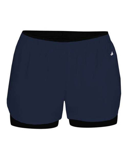 Badger Women's Double Up Shorts 6150