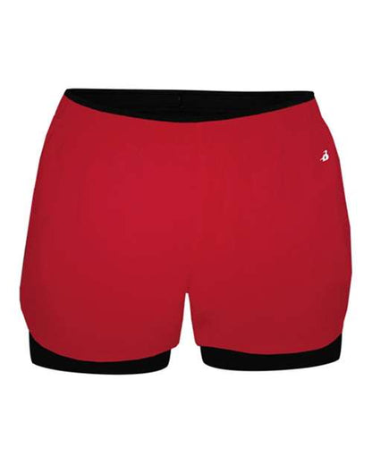 Badger Women's Double Up Shorts 6150