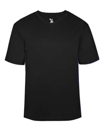Badger Men's B-Core V-Neck T-Shirt 4124