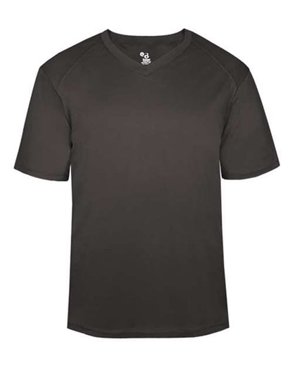 Badger Men's B-Core V-Neck T-Shirt 4124
