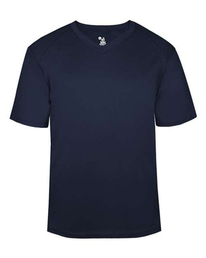 Badger Men's B-Core V-Neck T-Shirt 4124