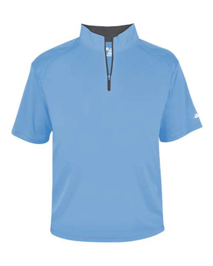 Badger Men's B-Core Short Sleeve Quarter-Zip 4199